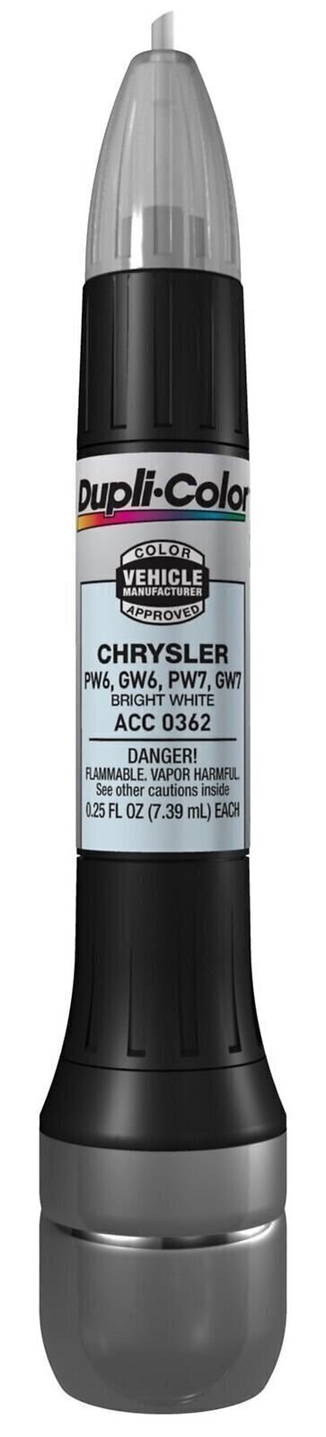 Dupli-Color ACC0362 Bright White Chrysler Exact-Match Scratch Fix All-in-1 To...