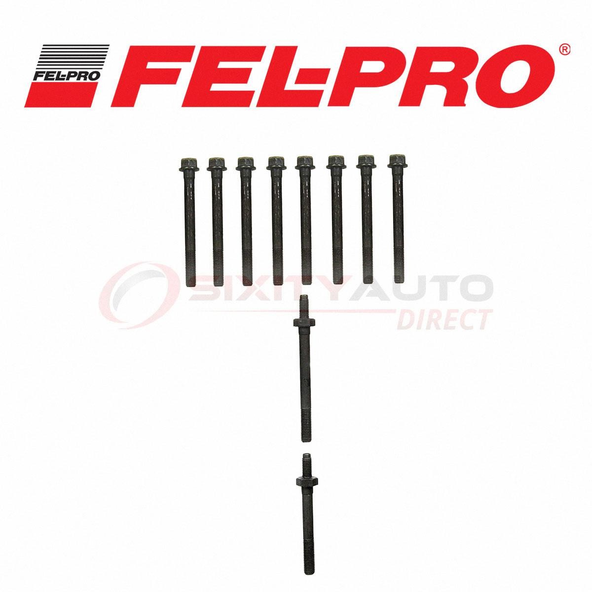 Fel-Pro Cylinder Head Bolt Set for 1985-1987 Oldsmobile Calais 2.5L L4 - xg