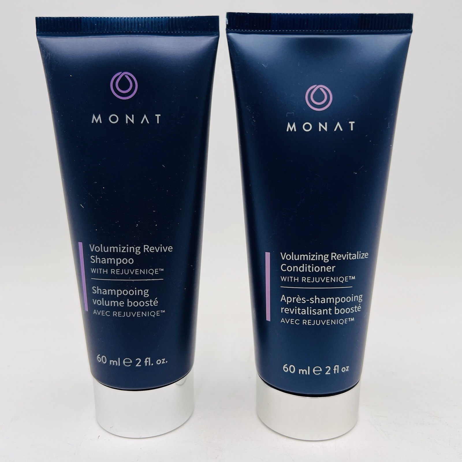 Set Of Monat Volumizing Revive Shampoo & Revitalize Conditioner 2 Oz Each Travel