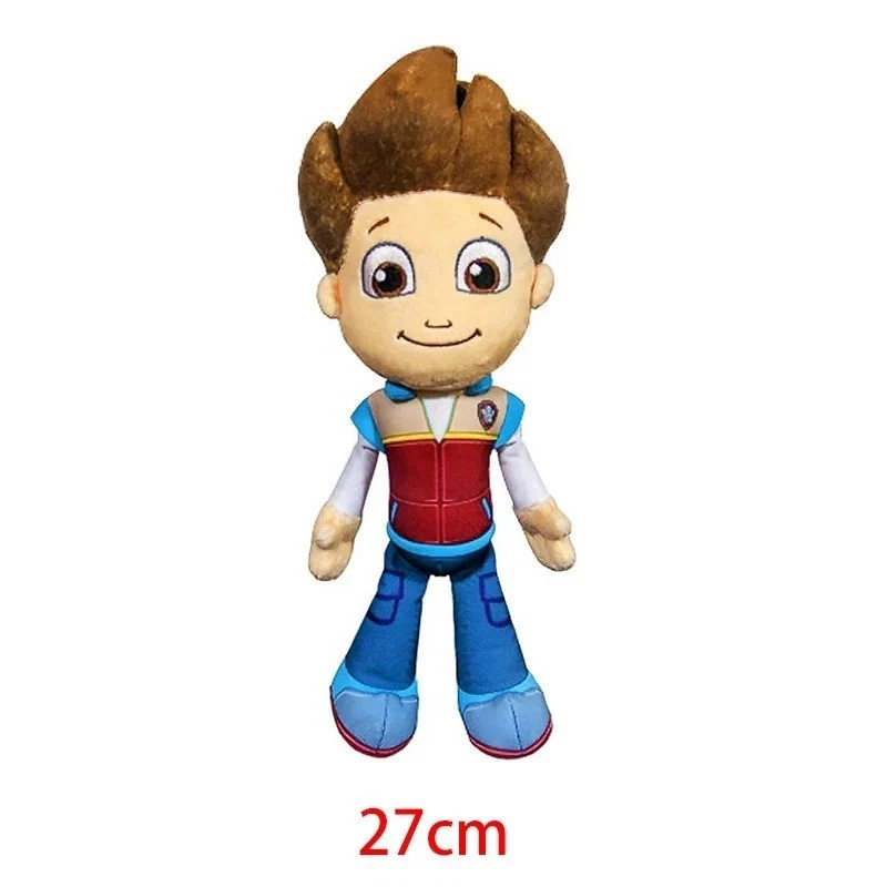 New Paw Patrol Ryder Plush Doll Soft Stuffed Toy for Kids Boys Birthday Gift