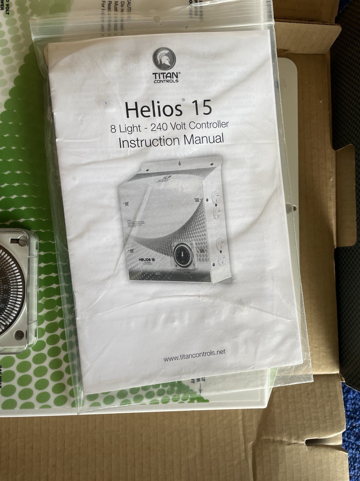 Helios 15 8 Light Controller With Timer