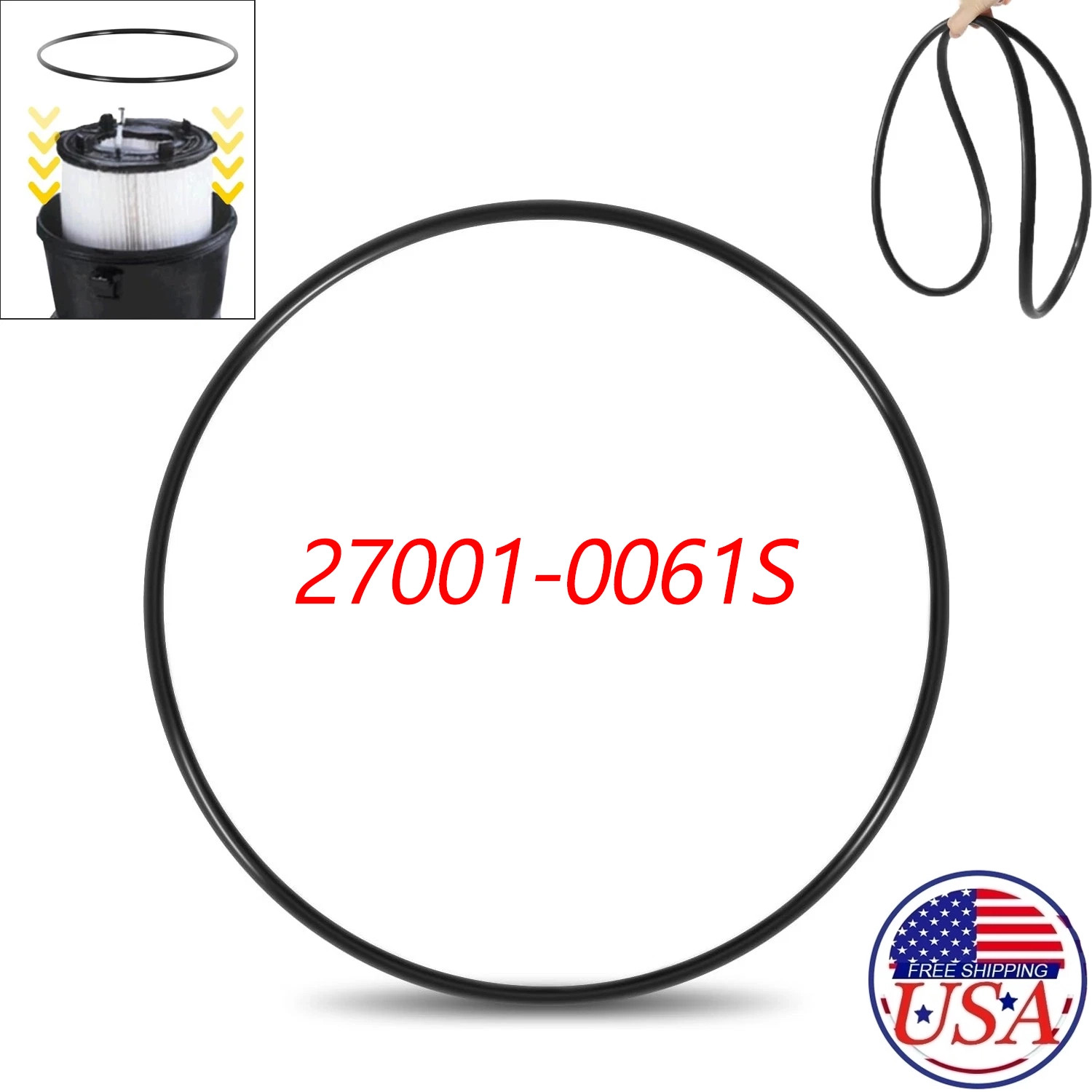 Cord Ring For Pentair 27001-0061S Sta-Rite PLM and PLD Series Pool and Spa Filte