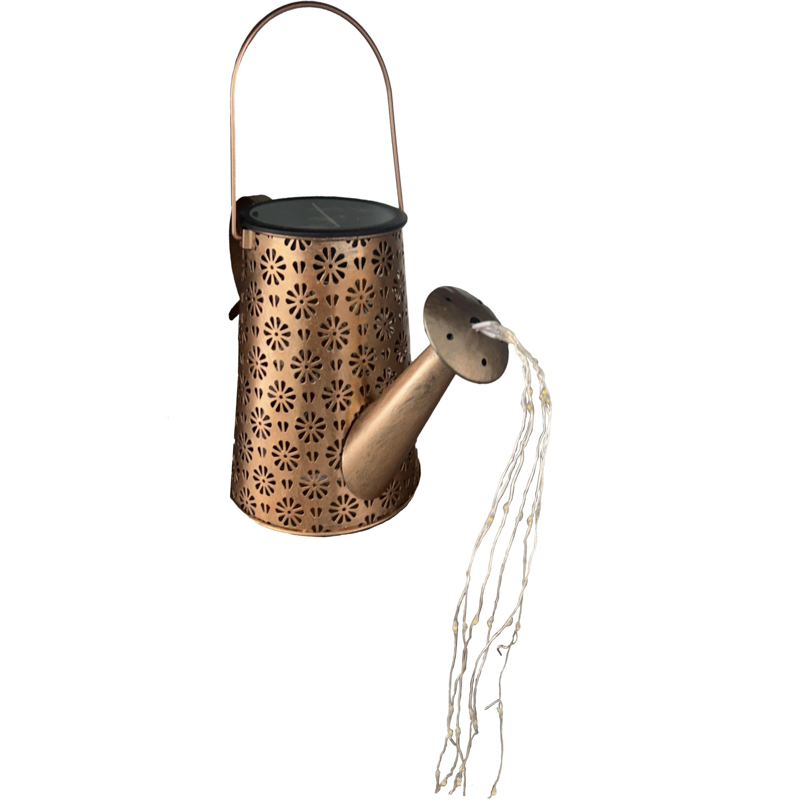 Drip Depot Solar Watering Can Garden Lights