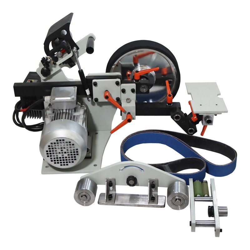 220V 2HP Belt Grinder Variable Speed 2X72 in Belt Disc Sander for Knife Making