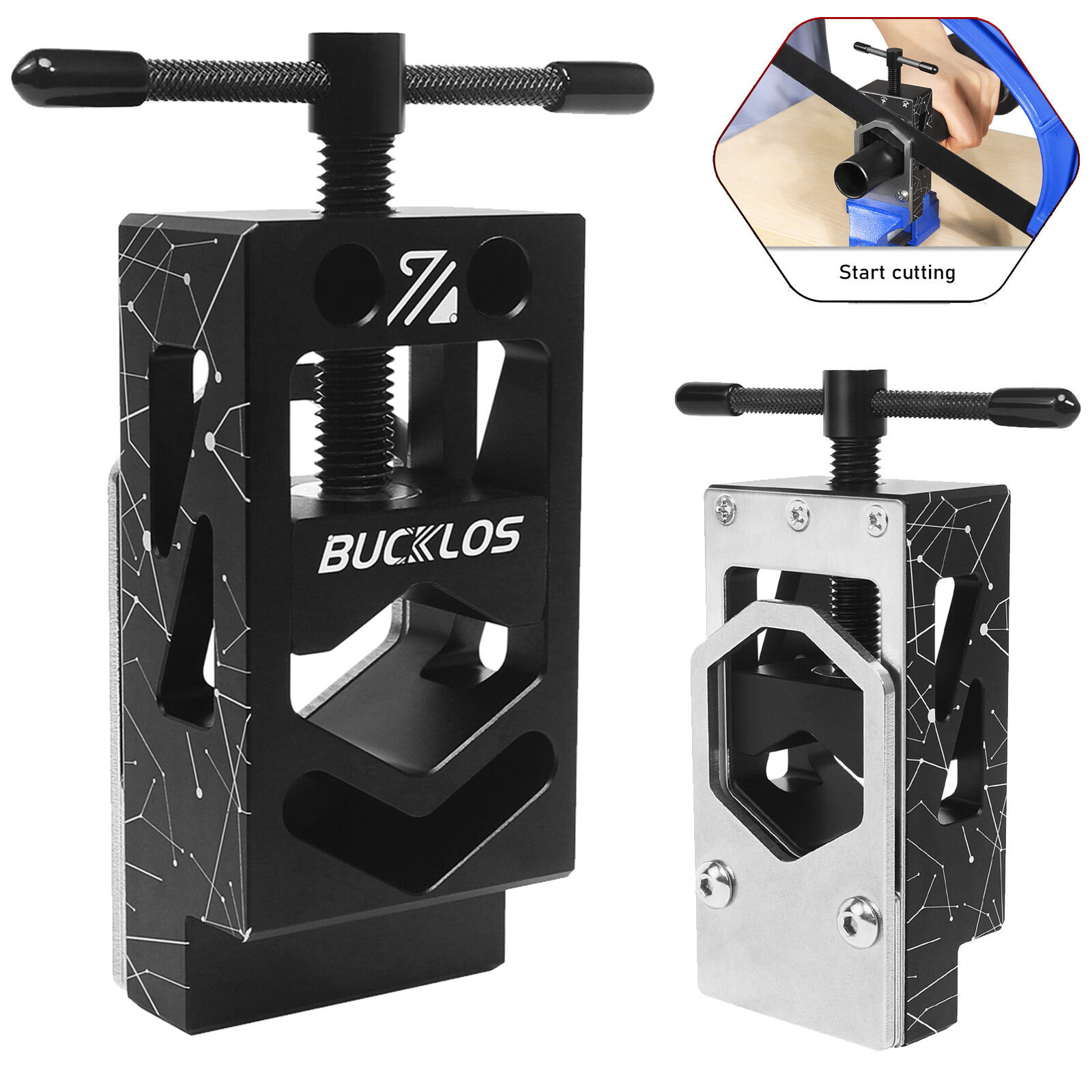 Bicycle Saw Guide Bike Tube Steerer Frame Fork Handlebar Pipe Cutting Guide Tool
