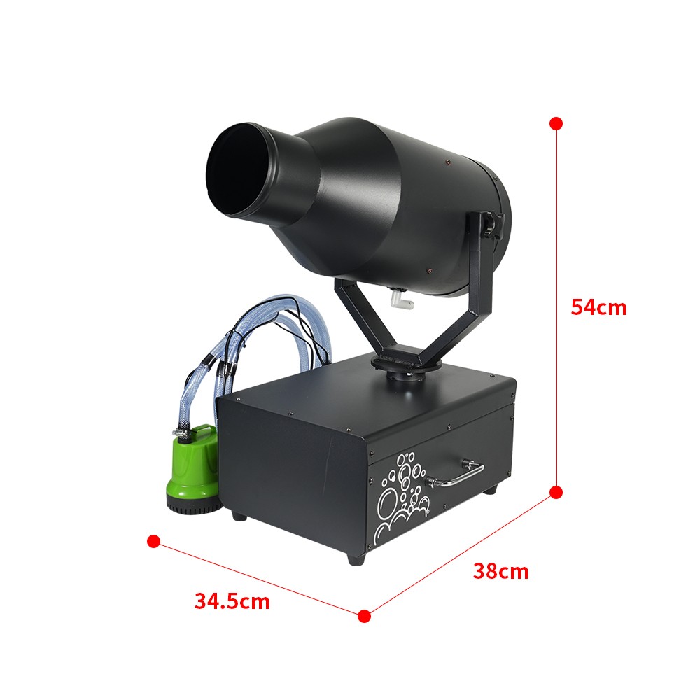 2000w Shaking Head Jet Foam Cannon Machine with Pump Tank Effects Machine