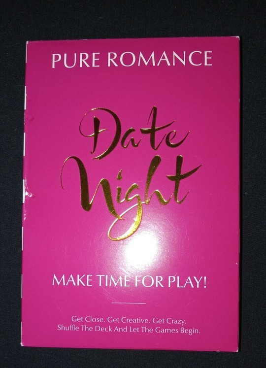 DATE NIGHT Sexy Adult Card Game by Pure Romance Nearly New In Box unsealed