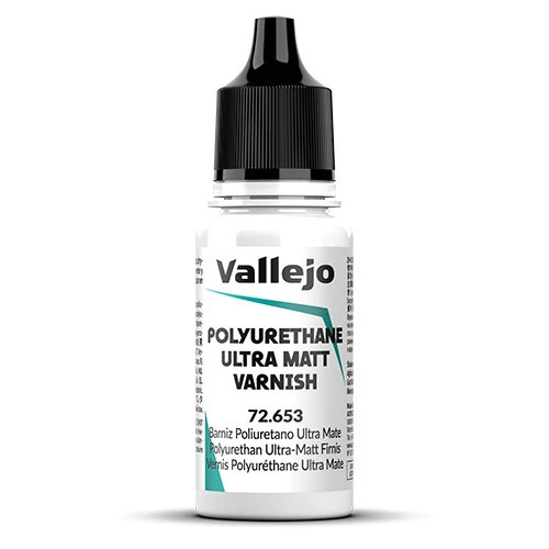 Vallejo Game Color 72.653 Polyurethane Ultra Matt Varnish 18ml