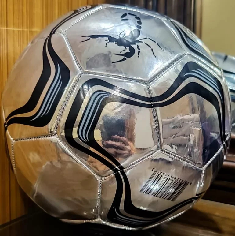 Nike Geo Merlin Cage Secret Tournament Scorpion Chrome Football 2002 Rare Size 5