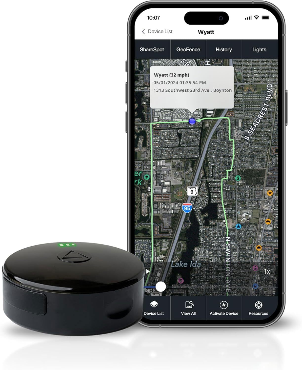 Waterproof Personal Gps Tracker With Magnet For Real Time Location Tracking