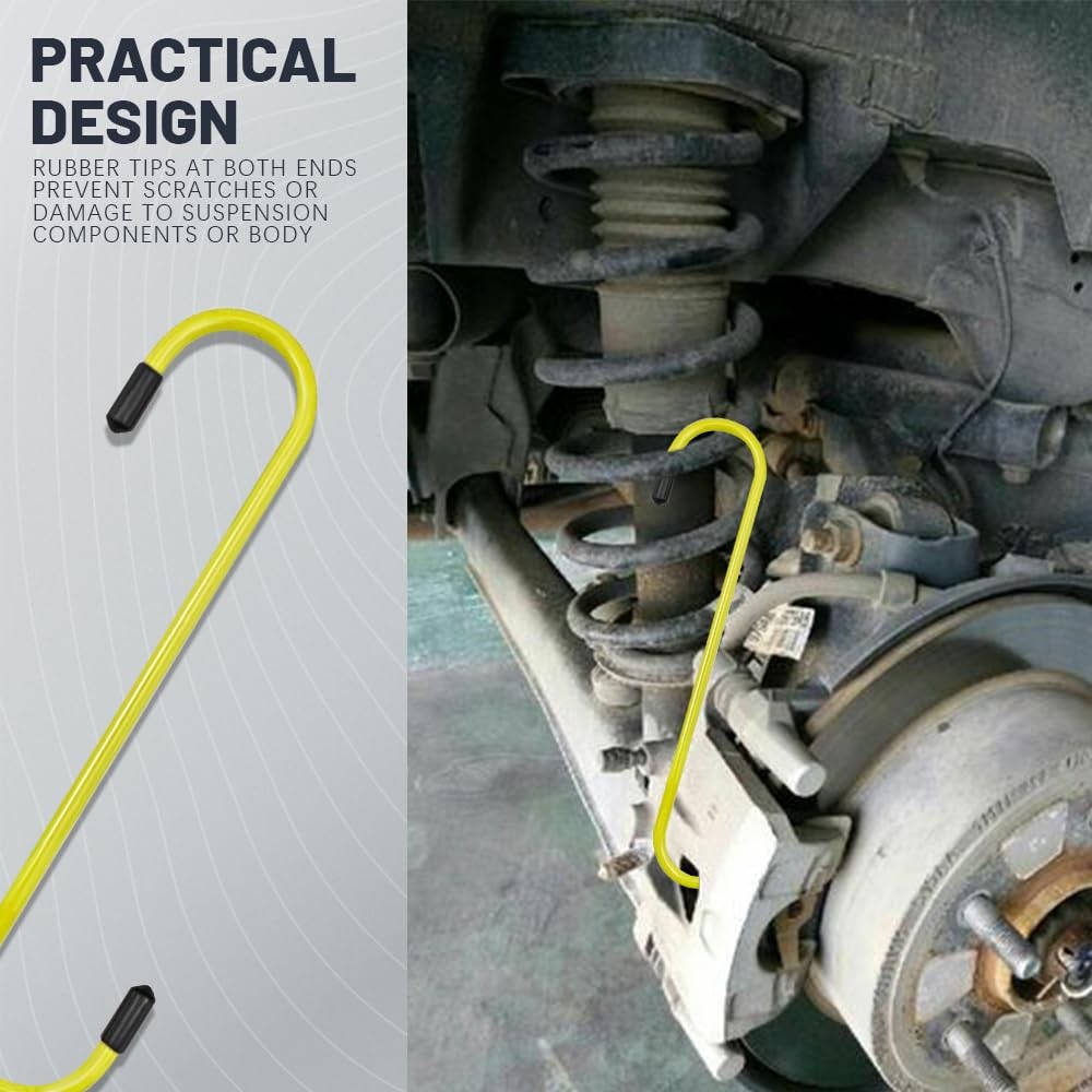 2PCS Brake Caliper Hangers, Tool, 2PCS, Yellow