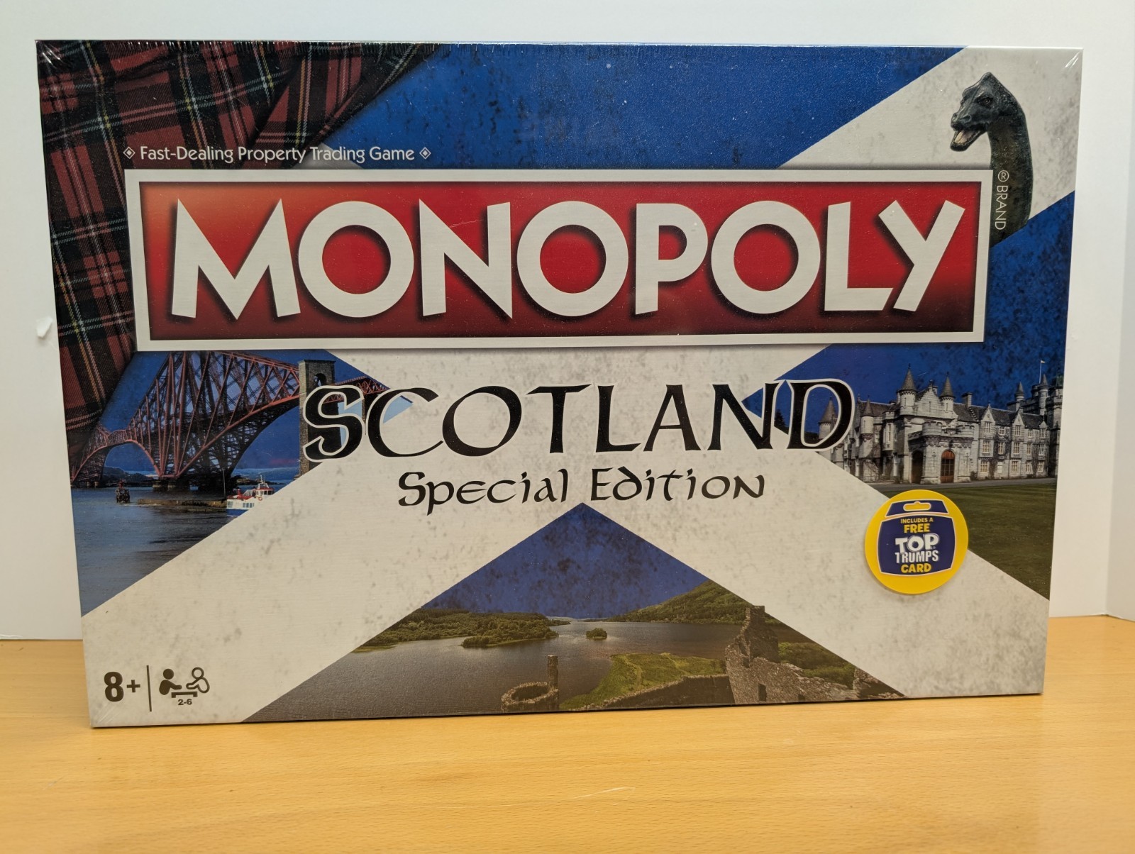 Monopoly SCOTLAND Special Edition Board Game 2022 NEW Factory Sealed Hasbro