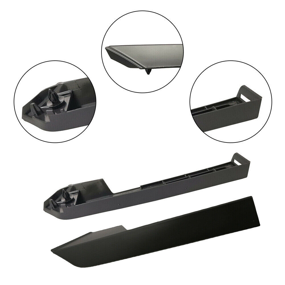 For 2012-2015 Toyota Tacoma 2pcs Front Bumper Trim Cover Headlight Filler Grill