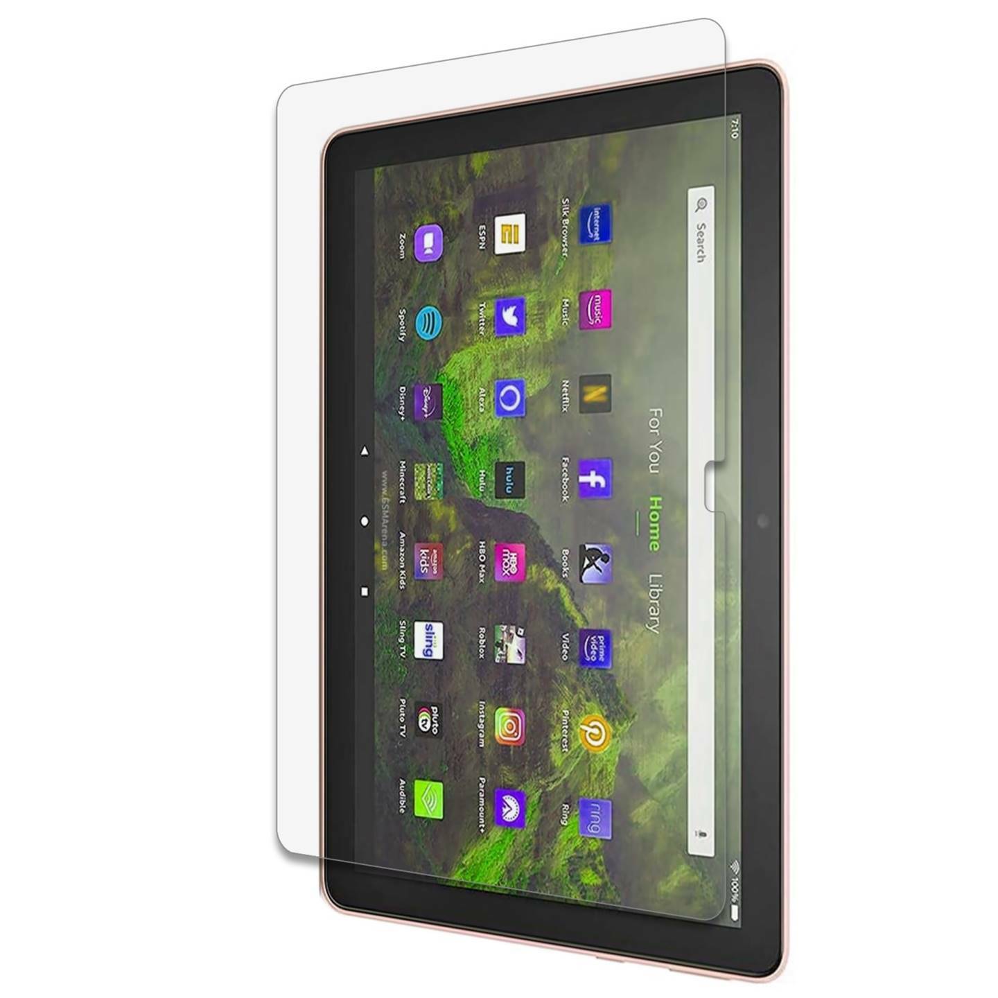 Clear Screen Protector Film Guard For Amazon Fire HD 10 Plus (11th Gen, 2021)