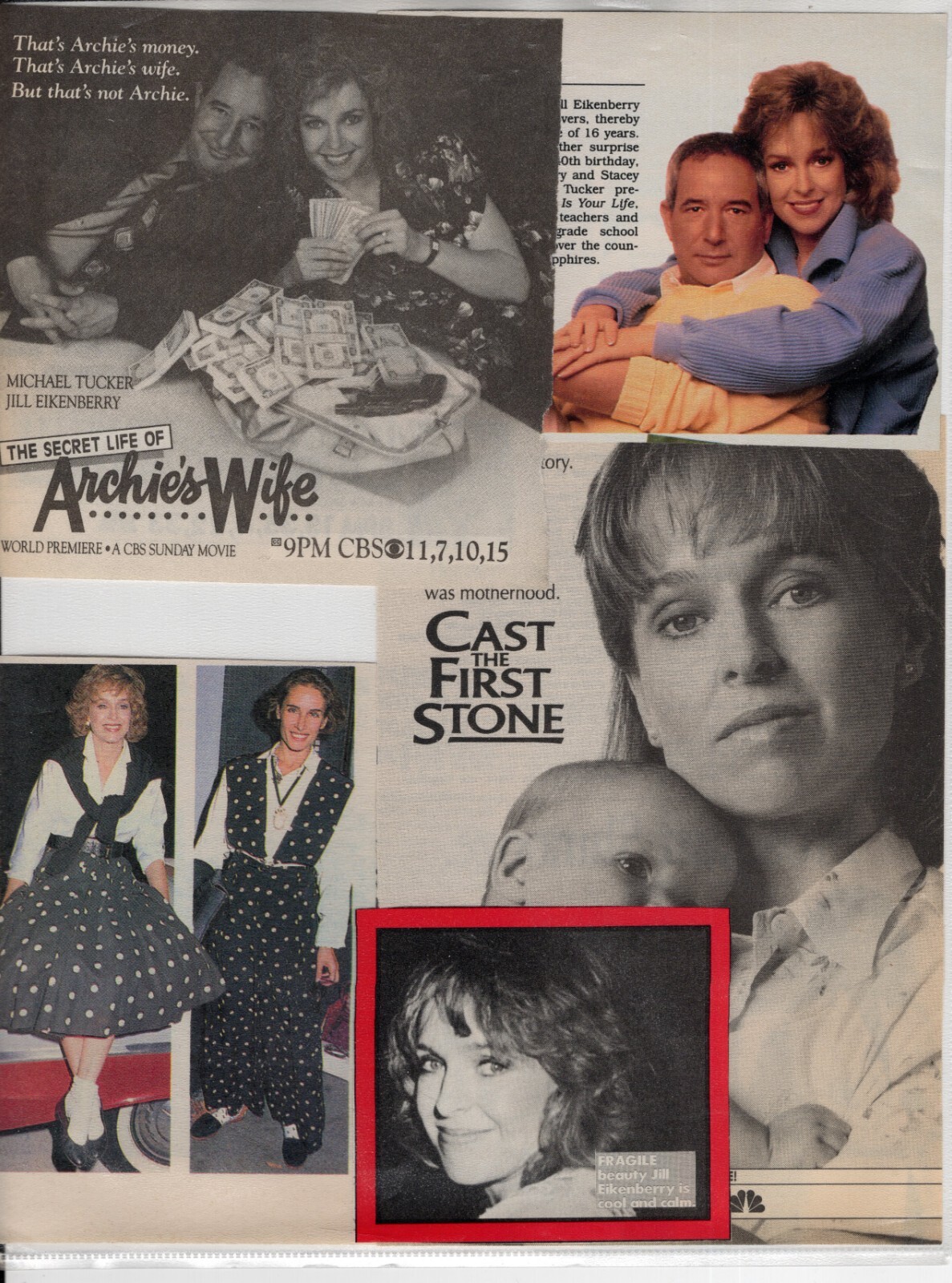 Jill Eikenberry Magazine Photo Clipping Lot P6009