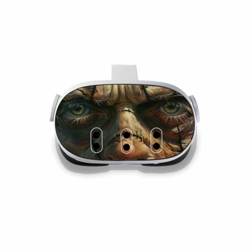 Undead Zombie Decal Compatible with Meta Quest 3 Headset Protective Vinyl Decal