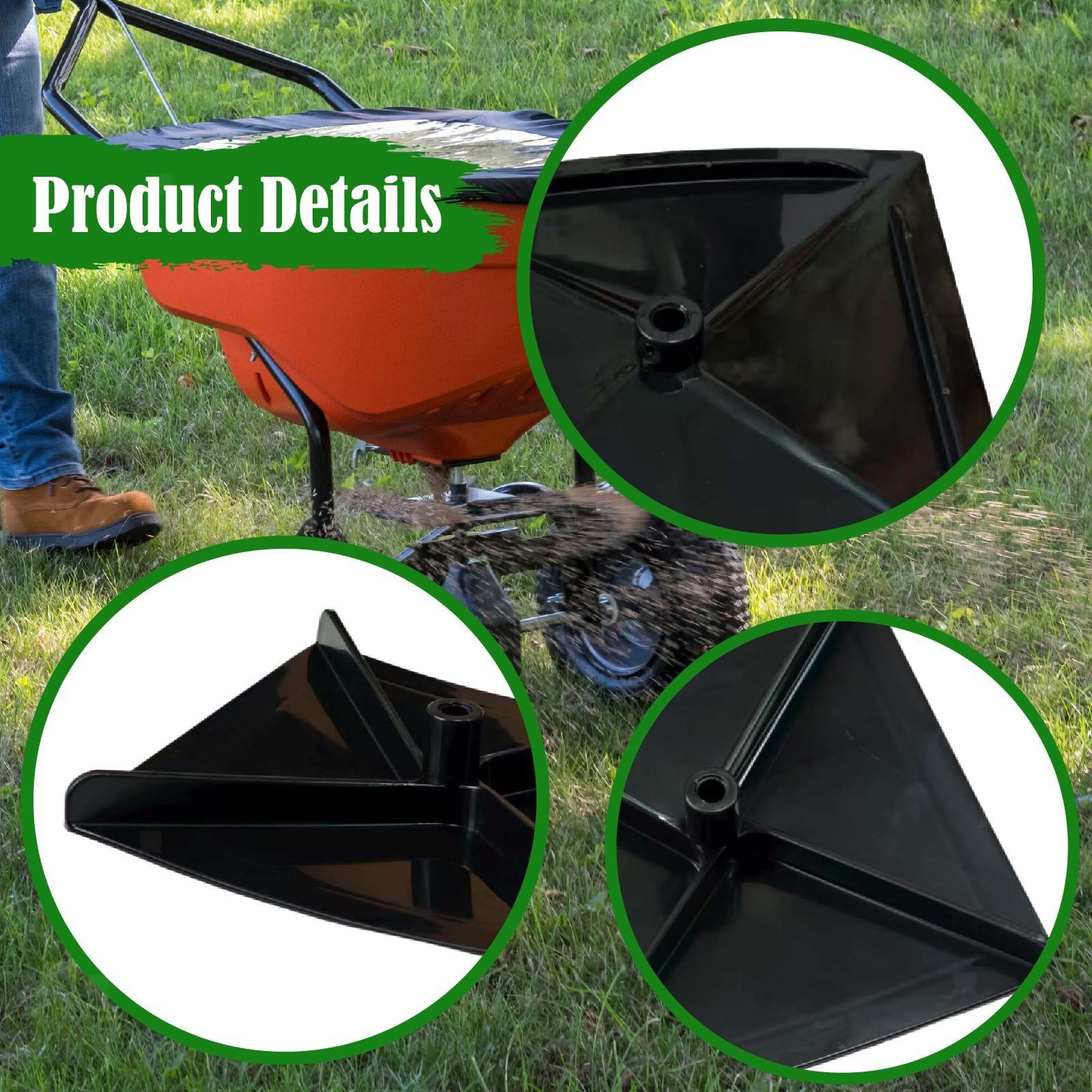 Spreader Impeller Spreader Plate Spare Easy Installation Spreader Supplies