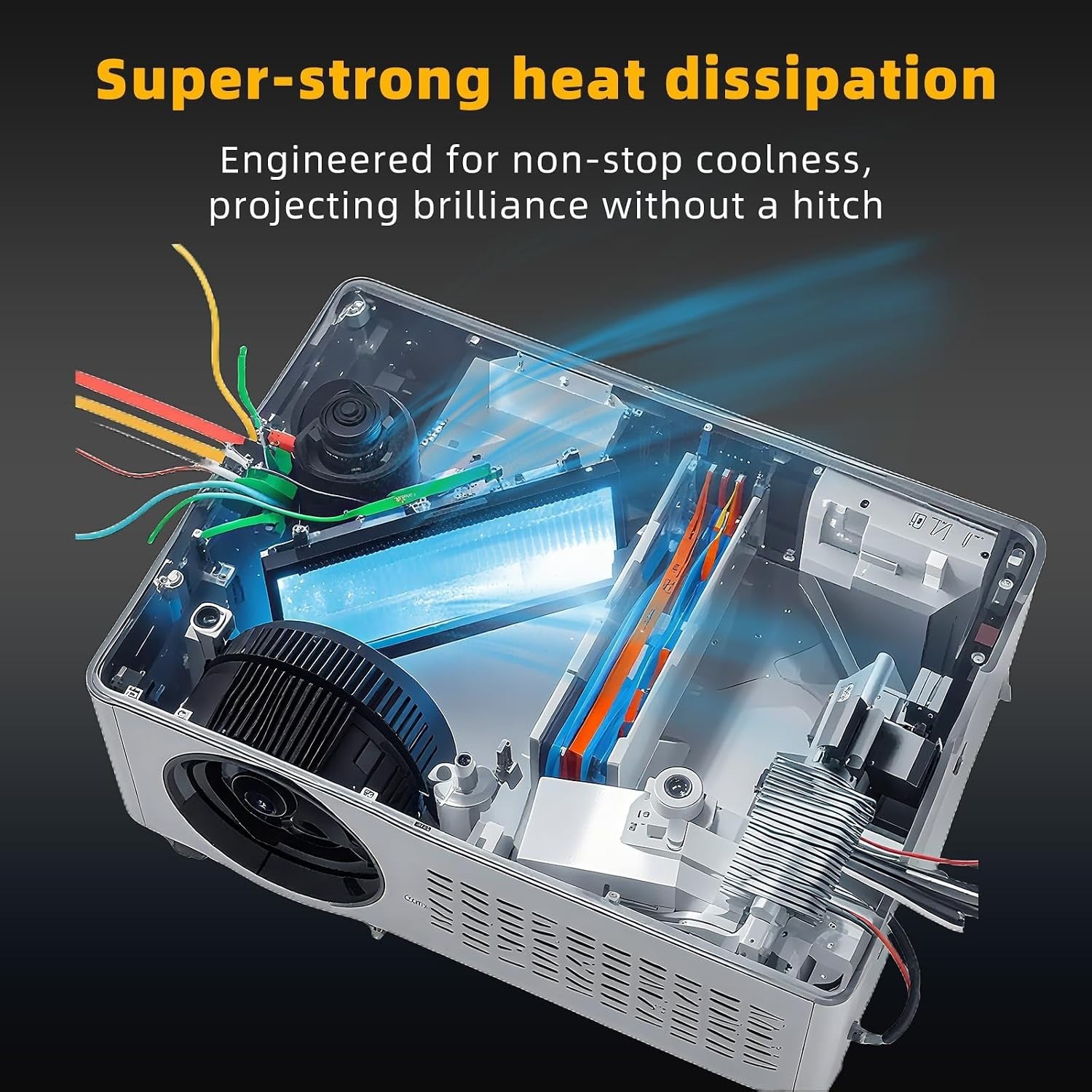 Smart support for 4K projectors,Comes with a mini stand ,Mini Projector with ...