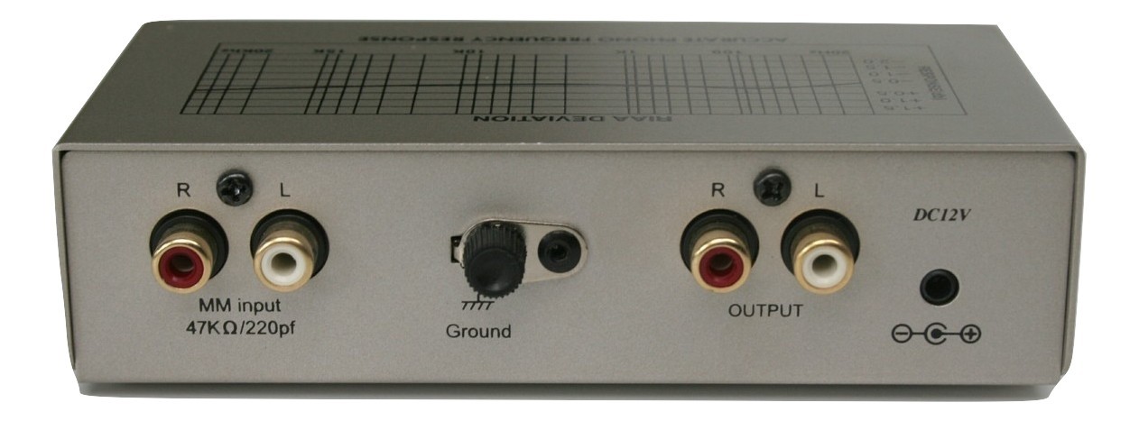 Technolink TC-750LC RIAA Phono Preamp for MM Cartridges; SILVER VERSION