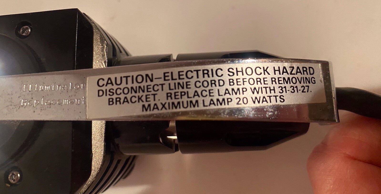 Hitachi Heyco Vintage Microscope Light Tested Works Made In Japan