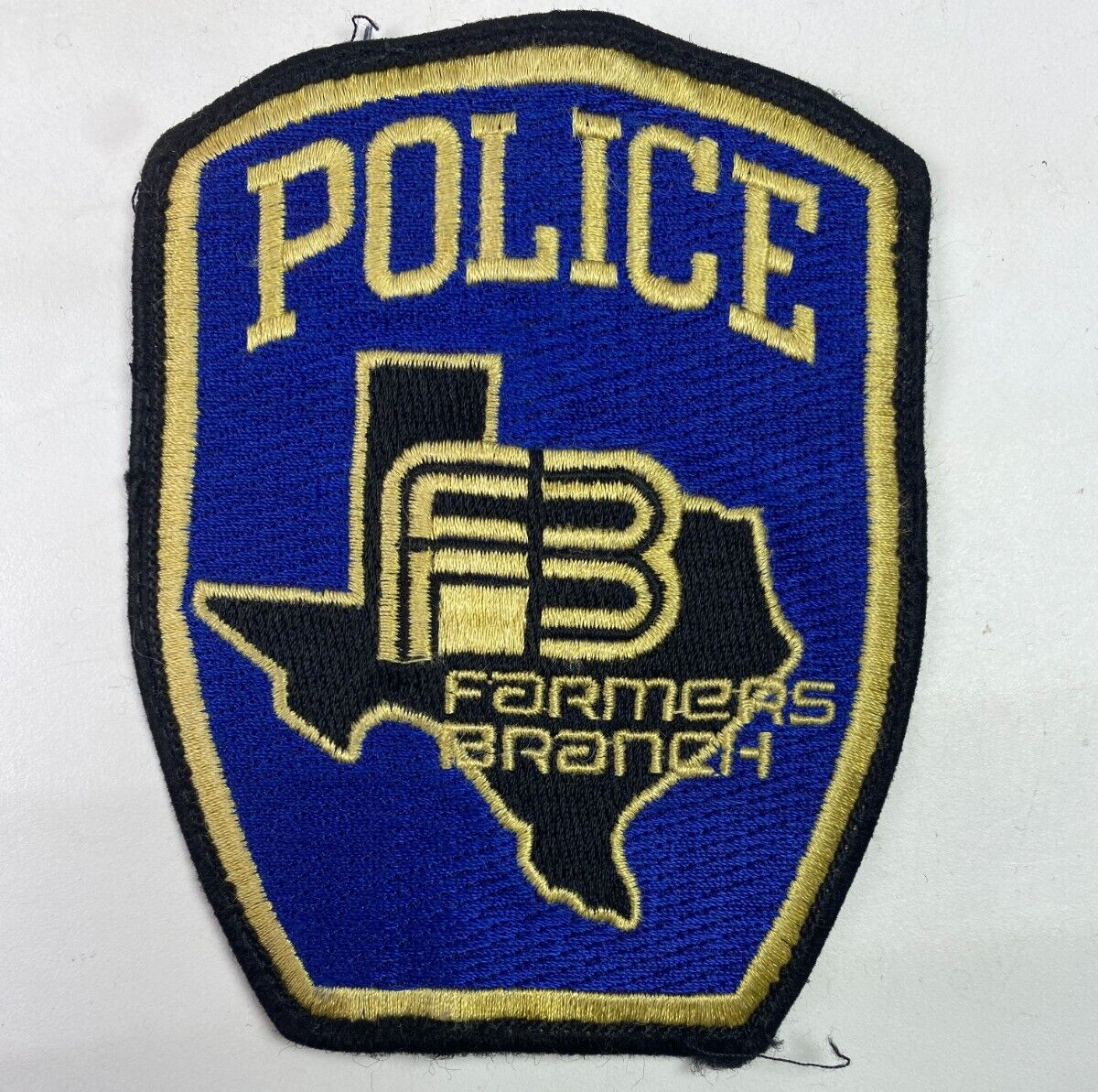Farmers Branch Police Texas TX Patch C6B