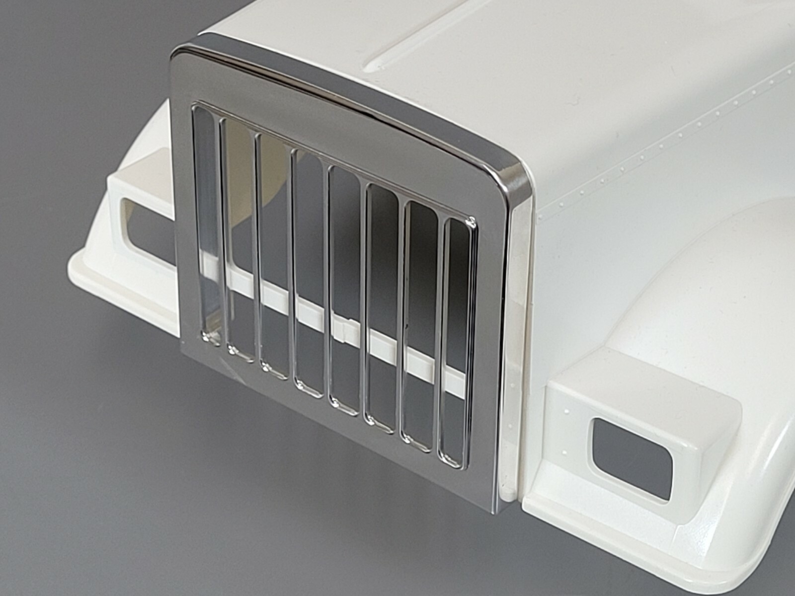 Aluminum Front Air Grill Cover Guard Mount Plate 1/14 Tamiya King Grand Hauler
