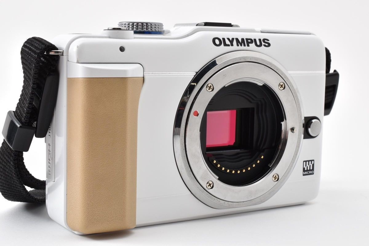 OLYMPUS PEN Lite E-PL1s Mirrorless Digital Camera Body Excellent 4010 Shutter