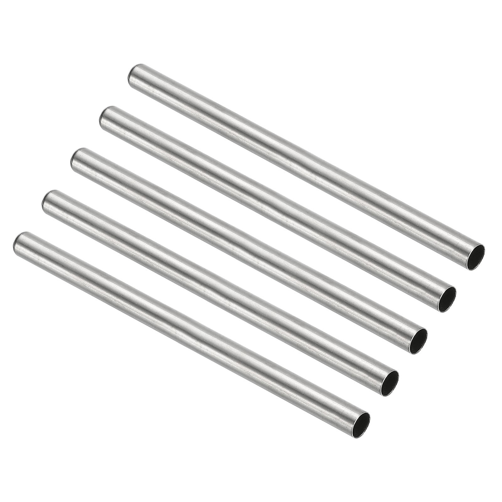 Thermowell Pipe Immersion Well 3/16" ID 1/4" OD 4" Stainless Steel 304 5pcs