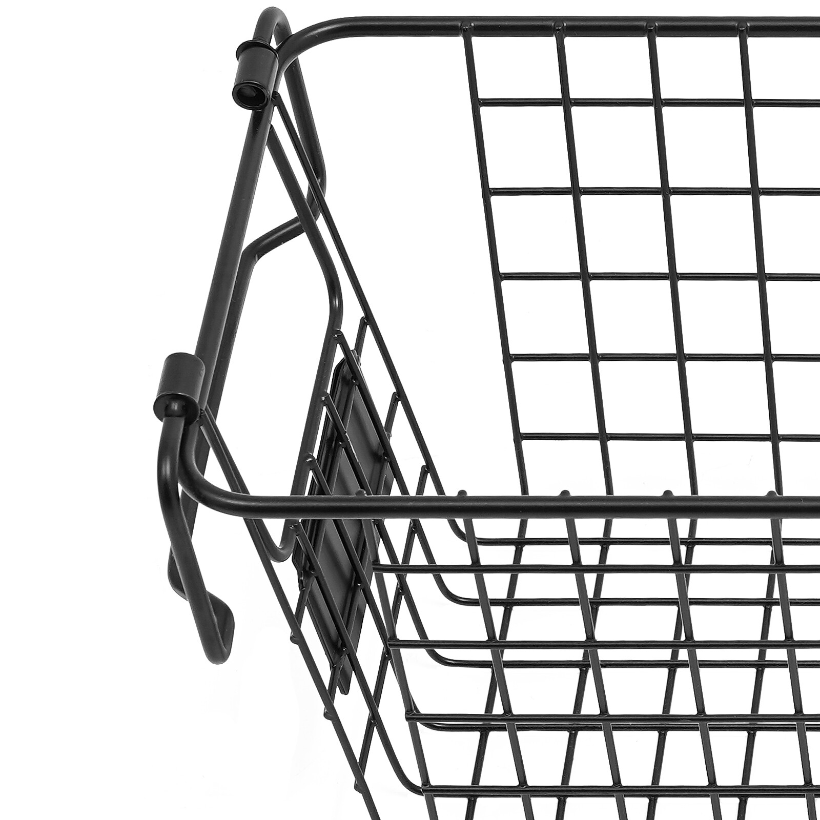4 Pcs Stackable Storage Baskets, Storage Baskets, Vegetable Storage Baskets