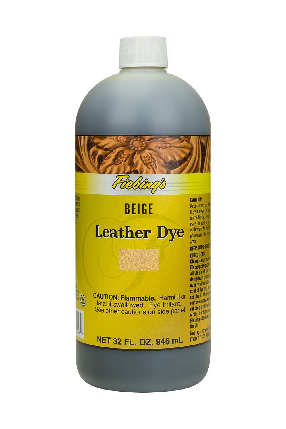 Fiebing's Alcohol Based Penetrating Leather Dye 28 Different Colors 32oz Bottle