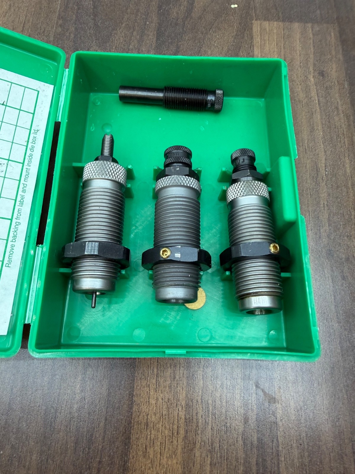 RCBS 9mm Luger Steel Reloading 3 Die Set