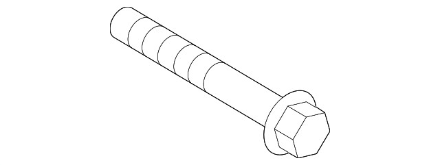 Genuine Volkswagen Compressor Mount Bolt N-912-045-01