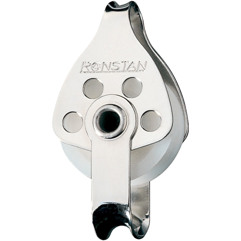 _Ronstan RF681 Series 30 Utility Block Single Becket Loop Head 316 SS