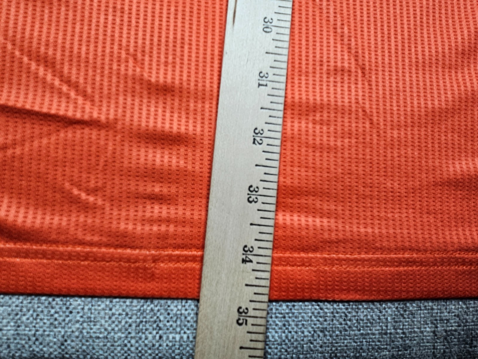 Nike Pro Hypercool Shirt Mens 4XL Orange Compression Sleeveless Training Top
