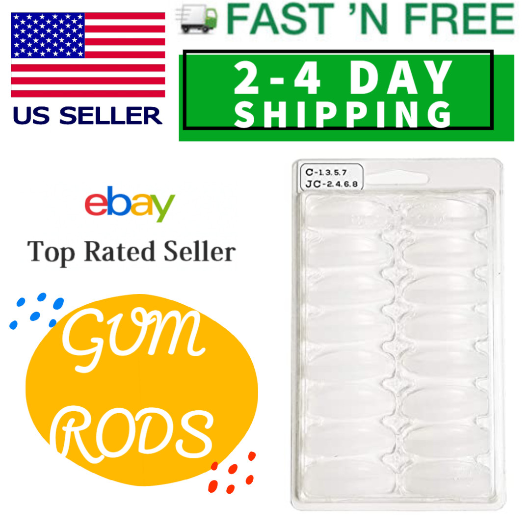 Gum Rods From Korea, Easy Blossom Rods for Eyelash Perming, Lifting, 껌롯드