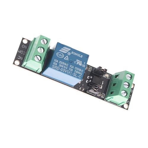 3V 1-Channel Multi-Mode Delay Timer Relay Module with Optocoupler for Home