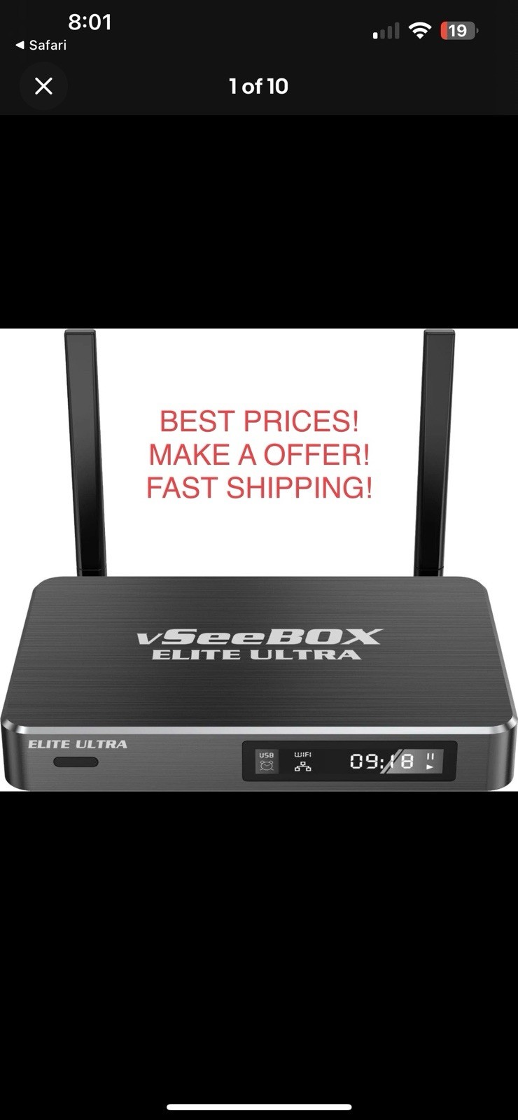 VseeBox Elite Ultra 128GB, 4GB RAM, 6K Ultra HD - Brand New, Fast Free Shipping