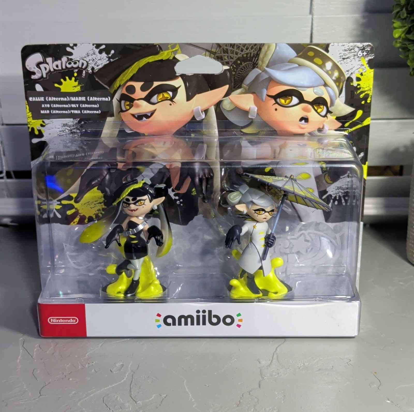 Nintendo amiibo Callie & Marie Figure Splatoon Series Collectible Amiibo Toy