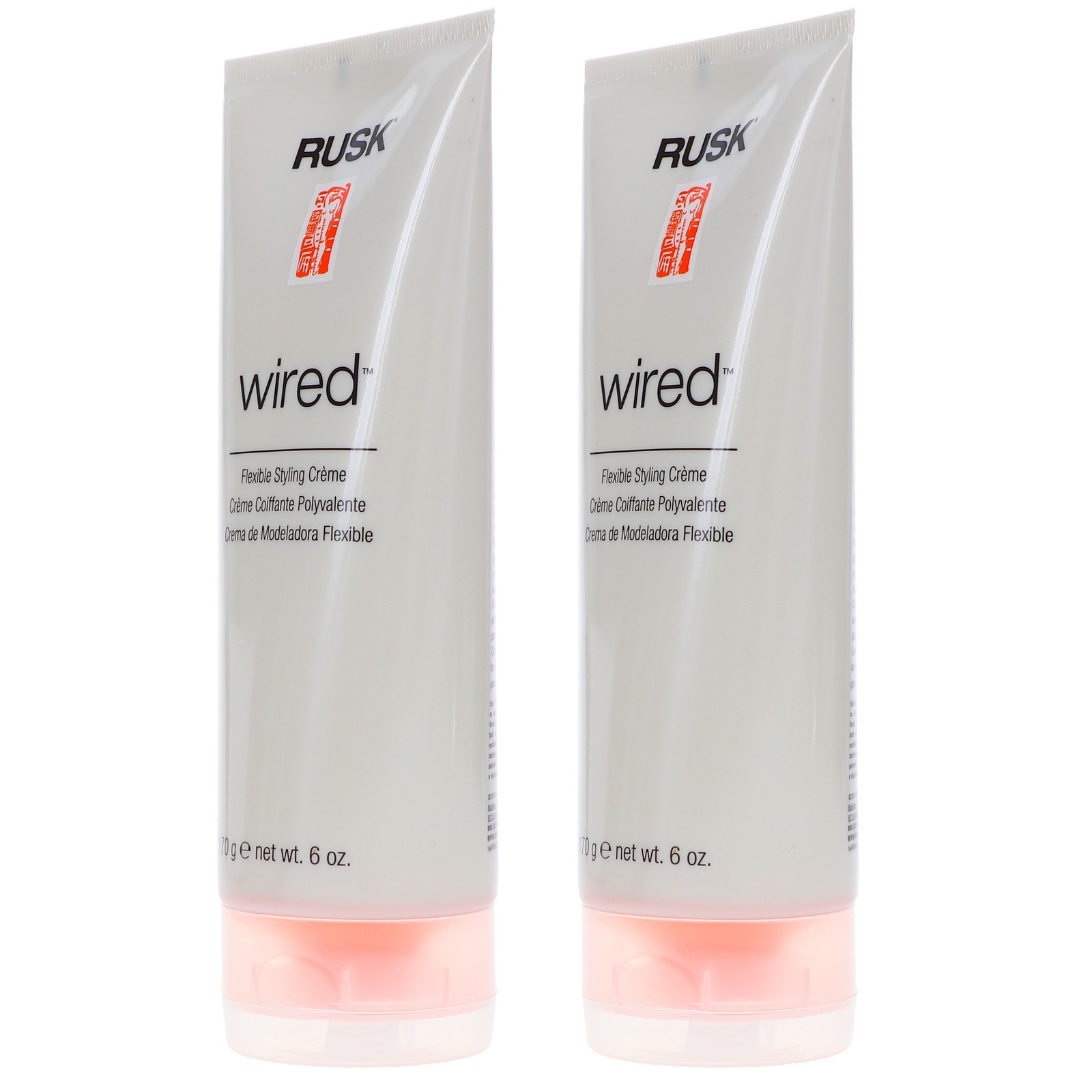 Rusk Wired Styling Cream 6 oz - 2 Pack