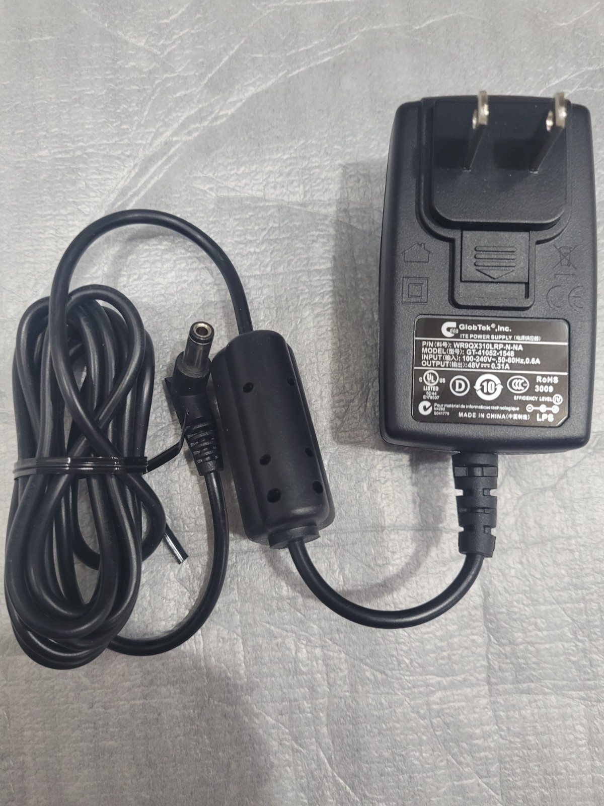 GlobTek 48V GT-41052-1548 AC Adapter ITE Power Supply *New*