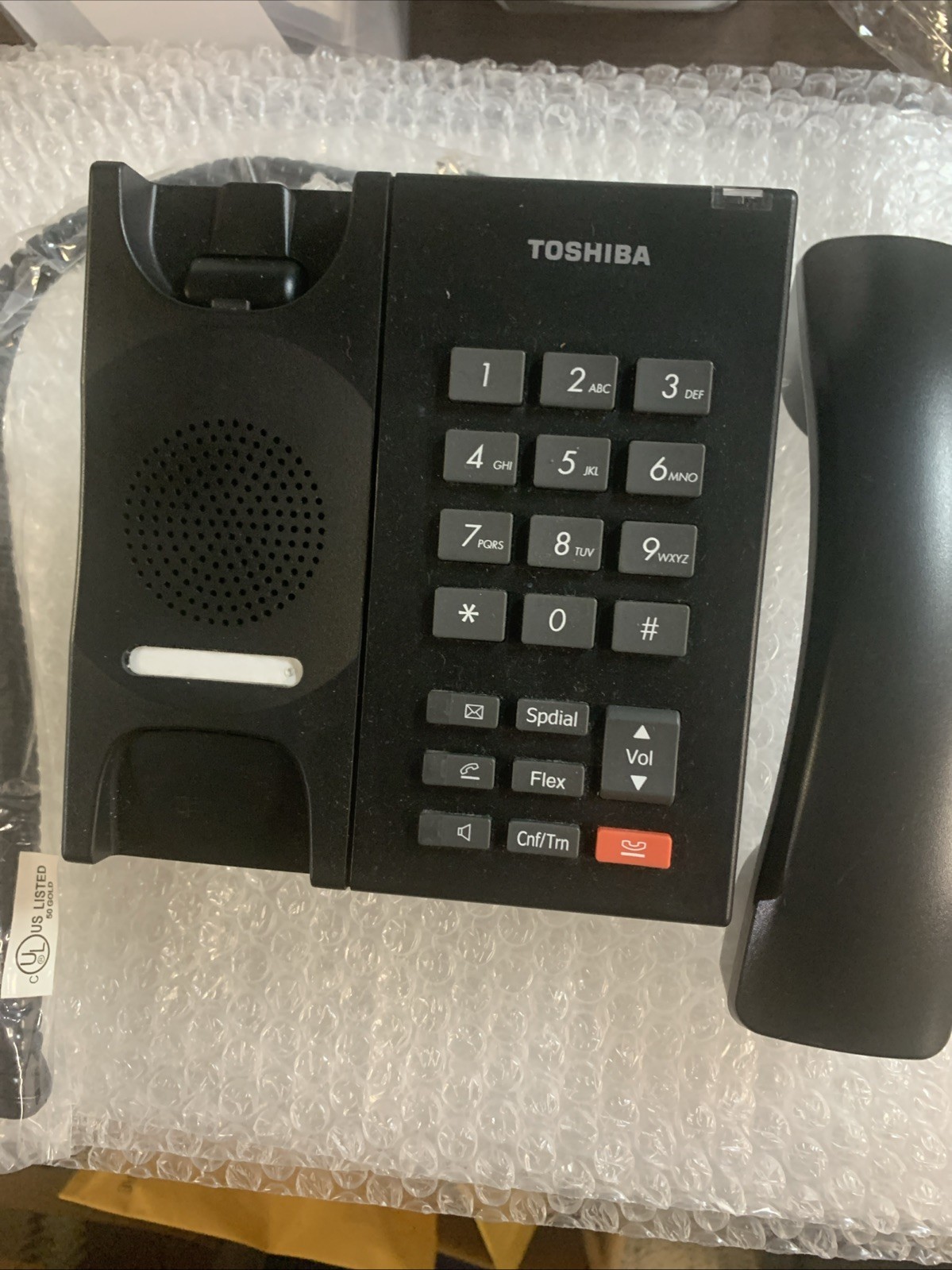 LOT OF 3 , YOU GET ALL THREE - Toshiba DP5008 Digital Phones FREE SHIPPING