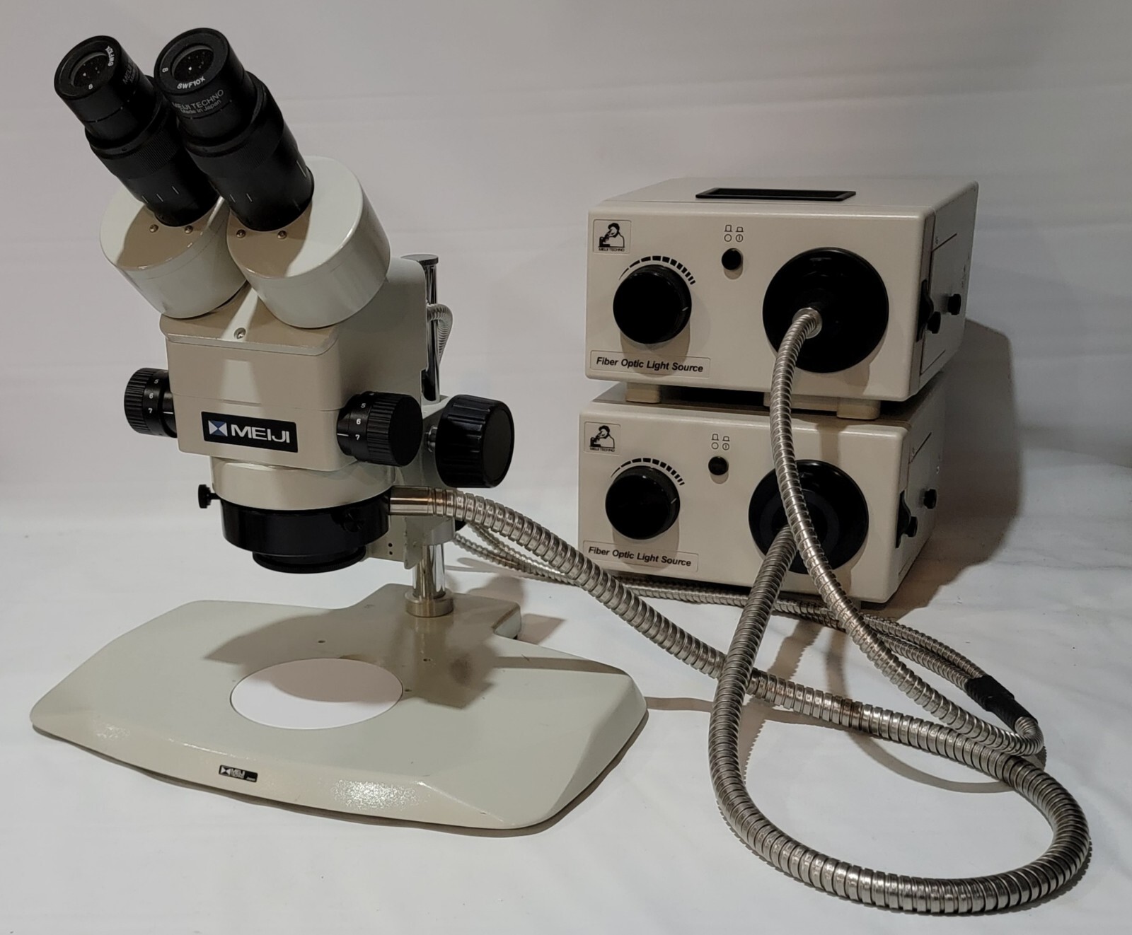 Meiji EMZ-13VX Stereo Zoom Microscope w/ Coaxial Illumination 10x - 70x