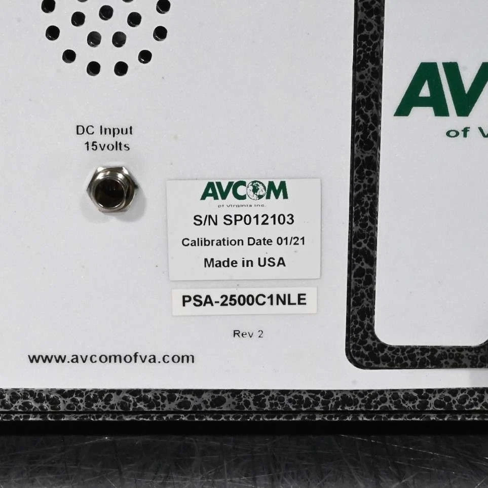 Avcom PSA-2500C Portable Spectrum Analyzer (5MHz-2500MHz) - New