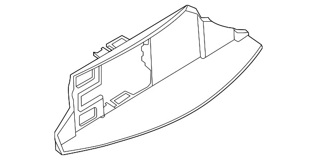 Genuine Audi Blind Spot Detection System Warning Sensor Bracket 85H-907-693-A