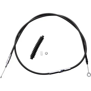DS High Efficiency Black Vinyl Clutch Cable 70-11/16in Harley Fat Boy 07-17