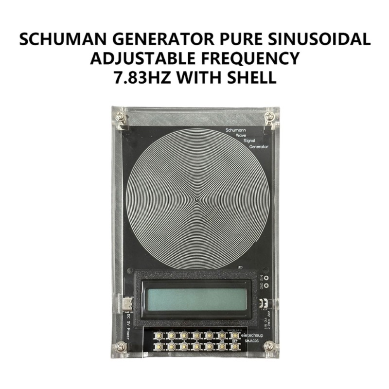 Schumann Waves Generator 7.83Hz Adjustable Frequency Device Type c Interfaces
