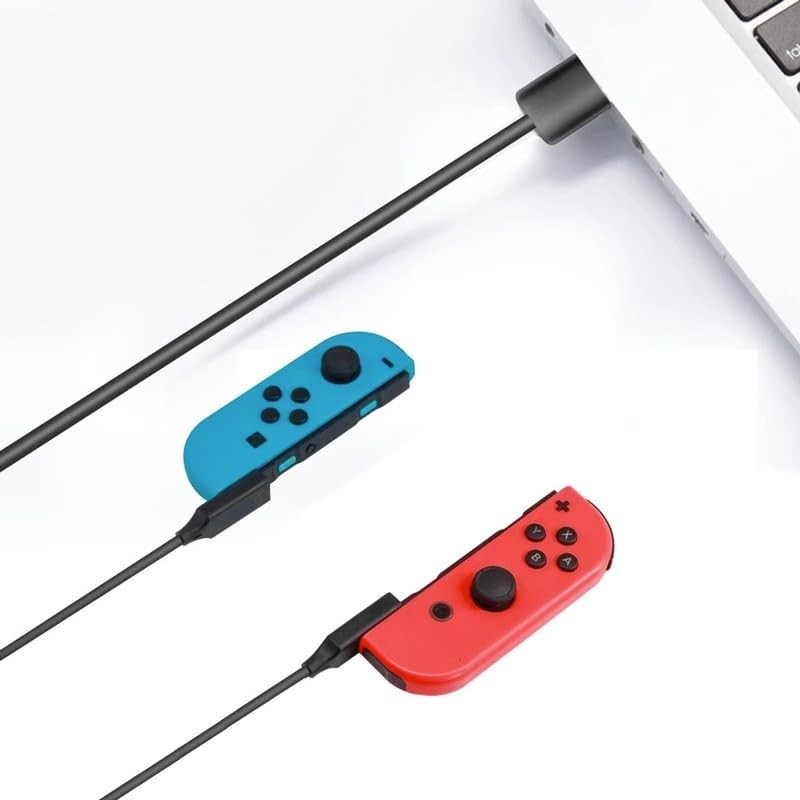 Portable Switch Joycon Charger Cable,98.4IN Replaces The Original Switch