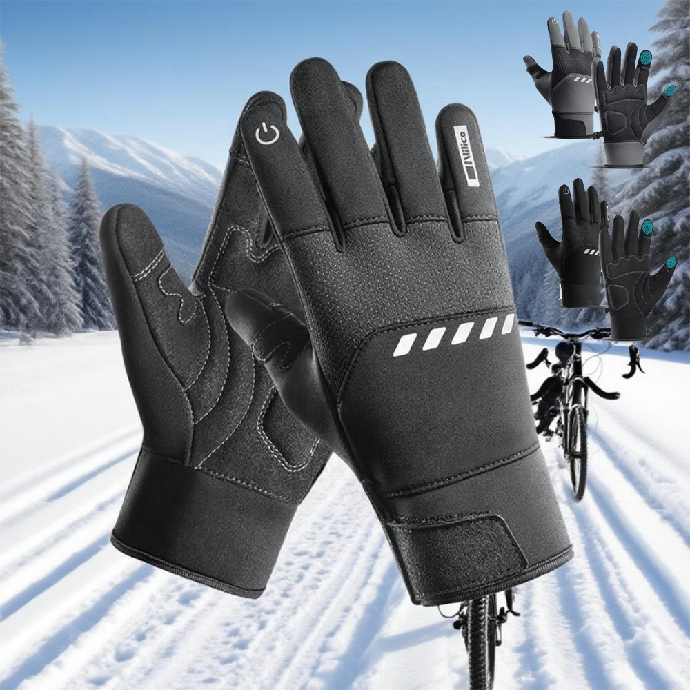 Winter Thermal Windproof Waterproof Gloves Touch Screen Warm Mittens Men Women