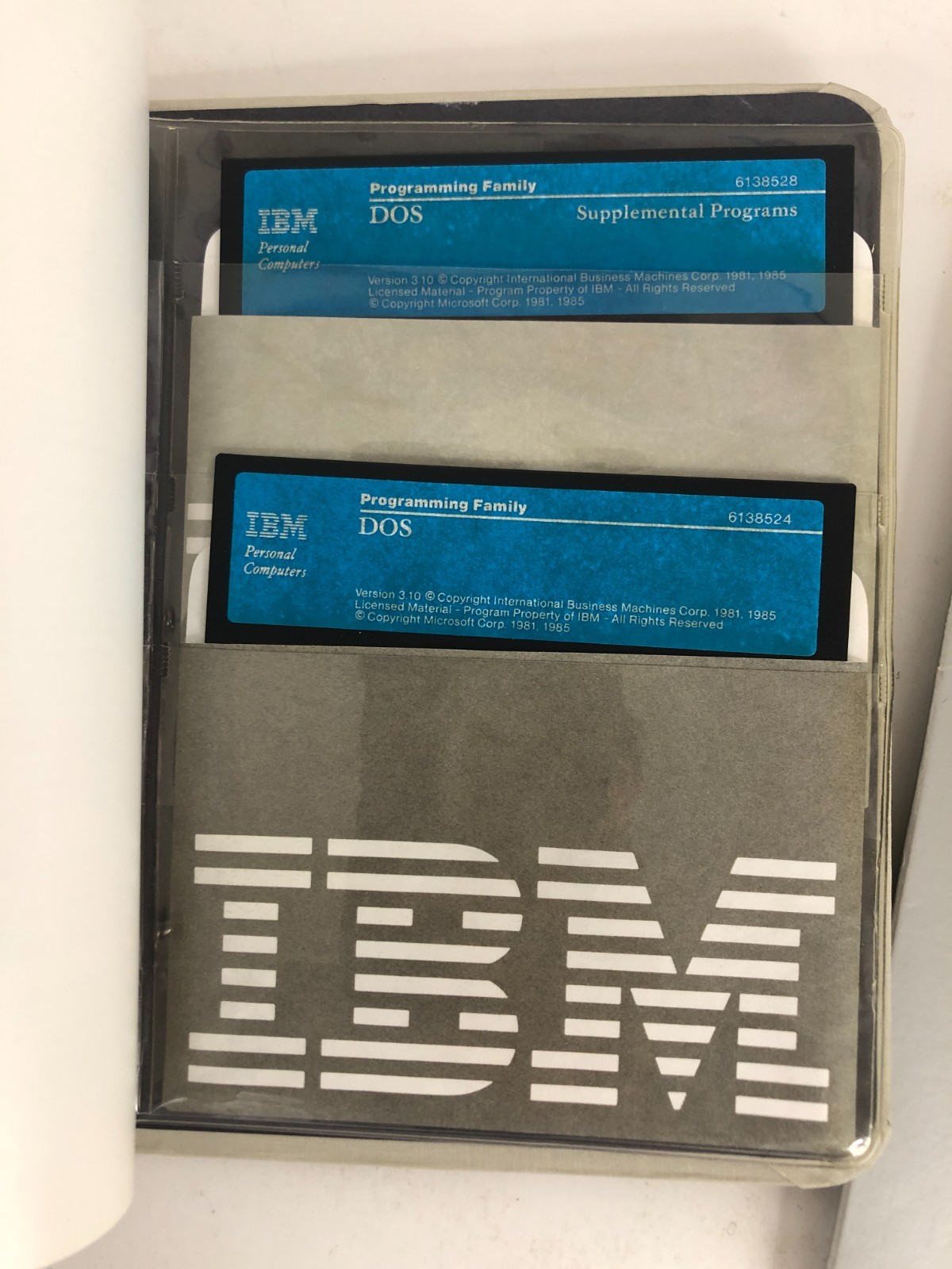 IBM Disk Operating System DOS Version 3.10 For IBM Personal Computers