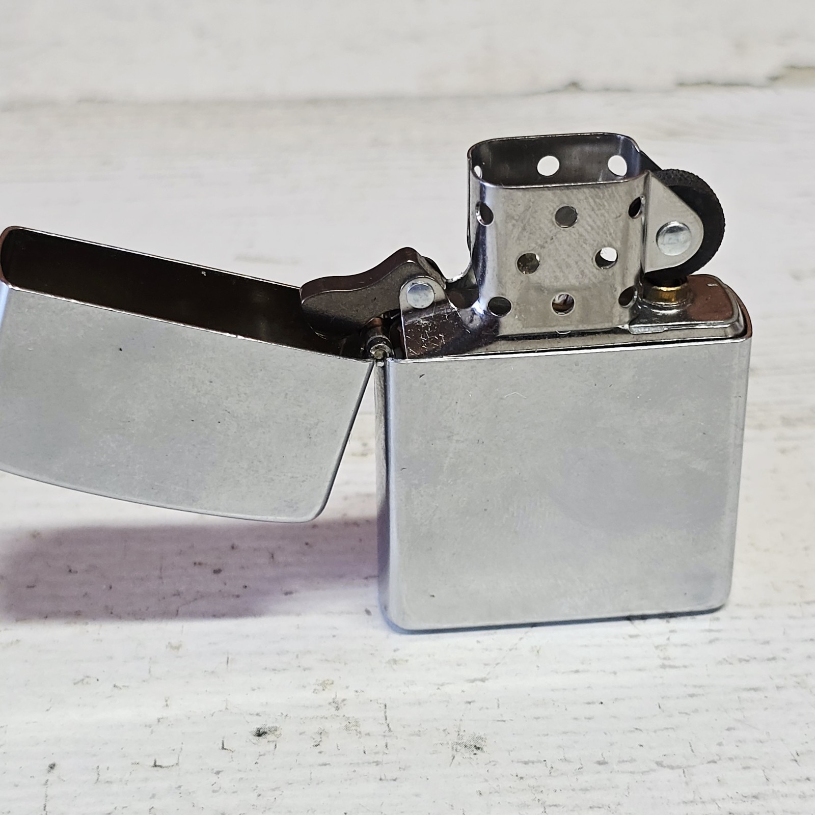 Zippo 2004 February Lighter Brushed Finish Plain